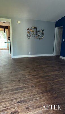 Floor Installation 2024 - Check out this amazing transformation from one of our recent projects! Putting in this new flooring tied the home together beautifully! Look at those before and afters! Floor Installation 2024 - Check out this amazing transformation from one of our recent projects! Putting in this new flooring tied the home together beautifully! Look at those before and afters!