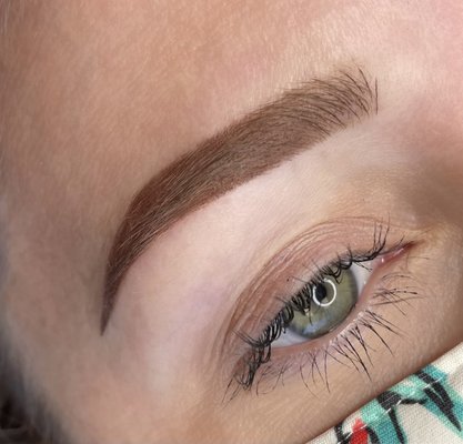Combo Brows - Combo Brows are a combination of microblading and powder brows. There are many different ways to do combo brows and they look great in almost everyone!