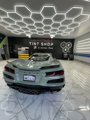 Paint corrected + Ceramic Coating - 2-step polishing, ceramic coating applied, 3–5 year protection, easier maintenance. Paint corrected + Ceramic Coating - 2-step polishing, ceramic coating applied, 3–5 year protection, easier maintenance.