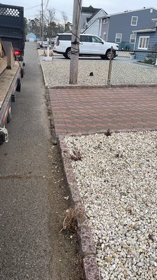 Pavers - Did a paver walkway