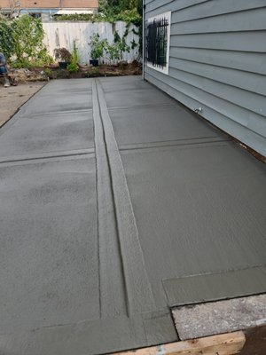 patio and sidewalk. - this was a sidewalk that needed to be rebuilt as well as the patio on the back of the house. patio and sidewalk. - this was a sidewalk that needed to be rebuilt as well as the patio on the back of the house.