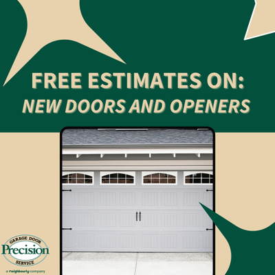 Free Estimates on NEW Openers and Doors! - To learn more, schedule a call and see how we can repair your garage door, visit our website at: https://precisiongarage.ca/?utm_source=google&utm_medium=organic&utm_campaign=gbp&utm_content=mississauga Free Estimates on NEW Openers and Doors! - To learn more, schedule a call and see how we can repair your garage door, visit our website at: https://precisiongarage.ca/?utm_source=google&utm_medium=organic&utm_campaign=gbp&utm_content=mississauga