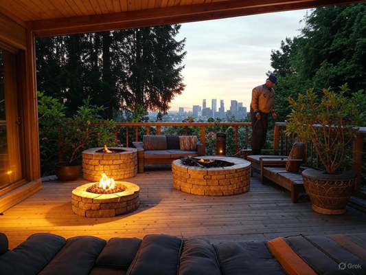 Patio Cover Installation - Discover the advantages of our premium deck covers, tailored to elevate your outdoor experience. Sherpa Roofing & Construction patio cover installers serve the Seattle, Bellevue and Everett areas with custom deck and patio cover installation services. Our deck cover installers build to withstand the elements, ensuring durability and protection throughout the seasons. Choose from a variety of styles and materials to perfectly match your home’s aesthetic and your personal taste. Expand your living area with a seamless transition from indoors to outdoors, perfect for entertaining and relaxation. Our deck covers are designed to improve energy efficiency, helping to regulate temperature and reduce energy costs!