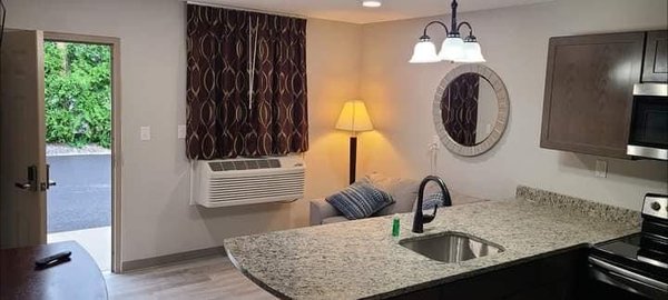 Complete remodel - The hotel was purchased in 2021 and underwent a complete remodel.  We opened May 25, 2022.