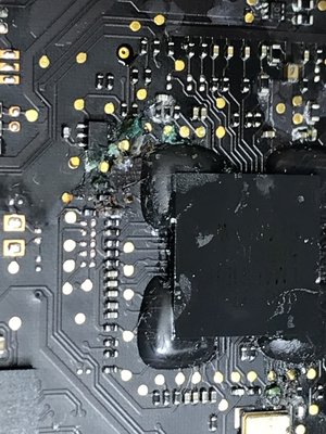 MacBook Pro liquid damage repair - MacBook Pro liquid damage repair before and after repair. MacBook Pro liquid damage repair - MacBook Pro liquid damage repair before and after repair.