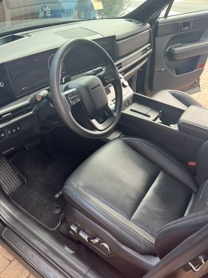 Interior Detail; Hyundai SUV - Detailed the interior of a Hyundai SUV. Interior Detail; Hyundai SUV - Detailed the interior of a Hyundai SUV.