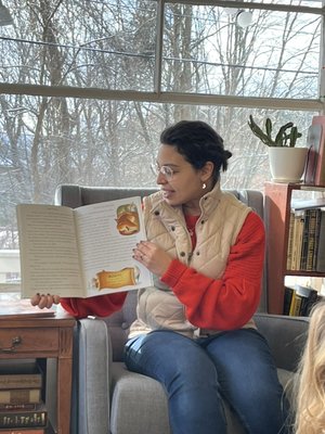 Monthly Children’s Storytime - Athina Books’ monthly Children’s Storytime is a welcoming gathering for young readers and their families. Held on the first Sunday of each month at 10:30 a.m., Storytime offers children the chance to enjoy stories, imagination, and the simple joy of sharing books together in a cozy independent bookstore setting.

Storytime often features special guest readers, including local authors and community members, giving children an opportunity to hear stories from a variety of voices and discover new books. Some guest authors also stay afterward to meet families and sign copies of their books.

Storytime is free and open to families. Caregivers are asked to remain with their children throughout the program.

Come settle in, turn the pages, and help us nurture a lifelong love of reading! 📚✨
