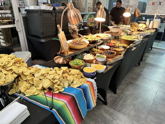 Knight Transportation trucker appreciation event!! 
Nacho bar for 300 - We took care of Knight Transportation trucker appreciation day for over 300 team members!! Thank you for having us