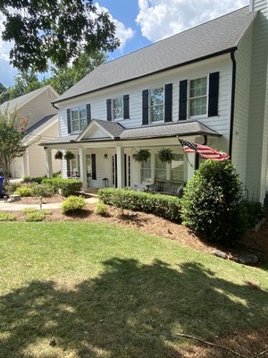 Exterior painting - I like painting a house then the neighbors ask the customer who painted your house... landed the house two doors down, we love what we do it’s a passion Exterior painting - I like painting a house then the neighbors ask the customer who painted your house... landed the house two doors down, we love what we do it’s a passion