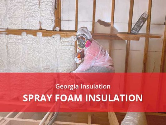 Spray Foam Insulation - With GA Insulation quality services provided by our expert spray foam technicians, you can ensure your home is performing at maximum efficiency, affordability, and comfort. Contact GA Insulation for a free spray foam quote today!