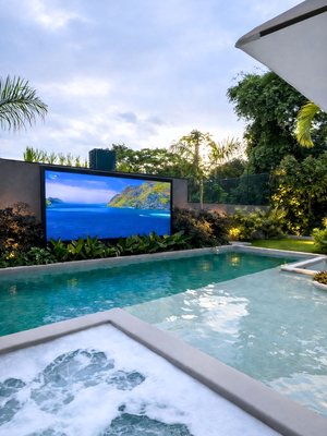 It's Hot Outside! Turn Your Backyard into a Summer Getaway - This Swimming Pool Design was created for a wonderful big family, kid friendly as well! We can create any in-ground pool concept you desire!