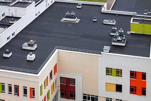 Commercial Roofing - Commercial flat top or TPO (thermoplastic olefin) roofs are commonly used in commercial and industrial buildings due to their energy efficiency, durability, and ease of installation. These single-ply membrane systems offer strong resistance to ultraviolet rays, chemicals, and punctures, providing a reliable and cost-effective solution for large-scale roofing projects. Commercial Roofing - Commercial flat top or TPO (thermoplastic olefin) roofs are commonly used in commercial and industrial buildings due to their energy efficiency, durability, and ease of installation. These single-ply membrane systems offer strong resistance to ultraviolet rays, chemicals, and punctures, providing a reliable and cost-effective solution for large-scale roofing projects.