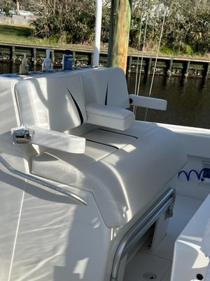 Upholstery - We offer top-notch marine canvas and upholstery services for all your boating needs, from small boats to luxurious yachts. Whether you need a simple repair, a replacement, or anything in between, we are here to help. We specialize in reupholstering cushions, 4684
Add photos
At least 2 photos
Select from existing photos
Browse photos or drag here to add
Have additional details?
Preview
On Search
consoles, bolsters, helm chairs, leaning posts, and more. Upholstery - We offer top-notch marine canvas and upholstery services for all your boating needs, from small boats to luxurious yachts. Whether you need a simple repair, a replacement, or anything in between, we are here to help. We specialize in reupholstering cushions, 4684
Add photos
At least 2 photos
Select from existing photos
Browse photos or drag here to add
Have additional details?
Preview
On Search
consoles, bolsters, helm chairs, leaning posts, and more.