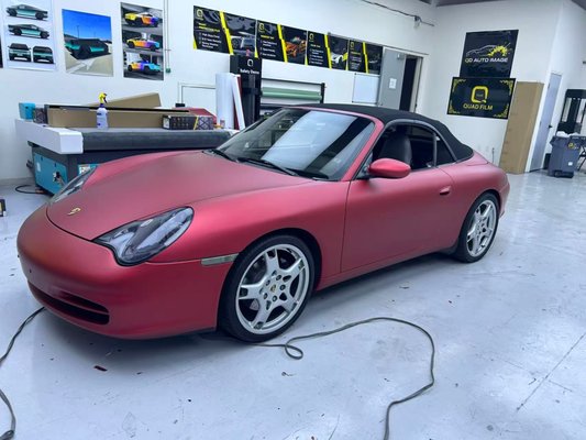 Magic Red 🏎️💨 on Porsche 996 - What a stunner — this 996 is serving serious magic in red! 🎨✨

The customer came in with a specific color in mind — one we didn’t have on our swatch rack. So what did we do? We went straight to work and printed EIGHT custom red samples for them to choose from.

And the final pick? Absolutely blew us all away.

When you want it done right, you don’t settle — you create. And that’s exactly what we did.