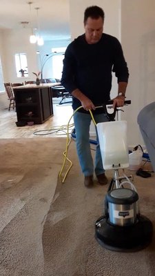 Rotary Shampoo - For high traffic areas or heavily soiled areas, you first need to Rotary Shampoo the carpet to loosen all the dirt.
Call to book your cleaning today - 252-658-1140 Rotary Shampoo - For high traffic areas or heavily soiled areas, you first need to Rotary Shampoo the carpet to loosen all the dirt.
Call to book your cleaning today - 252-658-1140