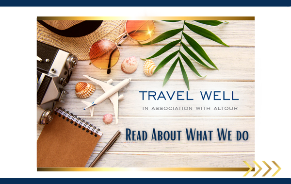 Read About What We Do - Travel Well Consultants is an exclusive high-end luxury boutique travel agency, established in 1990. The leisure vacation department designs thoughtful travel itineraries including airfare, 4 and 5-star hotels starting at $500.00 per night for domestic destinations and $750.00 per night for international destinations, with beautifully curated private and semi-private tours, and first-class private transfers.  

Our meticulous agents book romantic getaways, honeymoon packages, destination weddings, vow renewals, luxury cruises, prestigious railway adventures, girls' and guys' trips, and bucket list travel of a lifetime! 
Skies are the Limit!