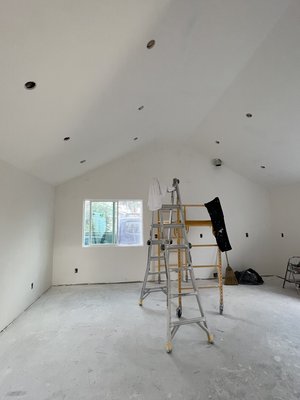 Drywall Installation and Level 5 Skim Coating in an ADU - Drywall Installation and Level 5 Skim Coating in an ADU Drywall Installation and Level 5 Skim Coating in an ADU - Drywall Installation and Level 5 Skim Coating in an ADU