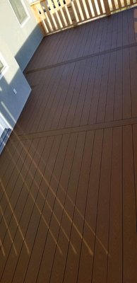 Trex Decking - Removed old decking wood replaced decks and installed new Trex Decking