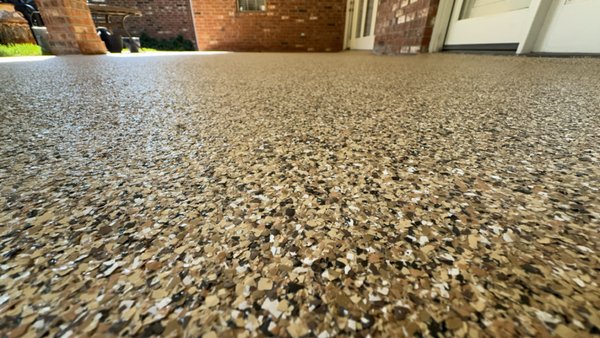 Patio Flake - Flake is a great choice to revamp your patio or porch area. With our Polyaspartic topcoat we ensure durability, slip resistance, and long lasting floors. Patio Flake - Flake is a great choice to revamp your patio or porch area. With our Polyaspartic topcoat we ensure durability, slip resistance, and long lasting floors.