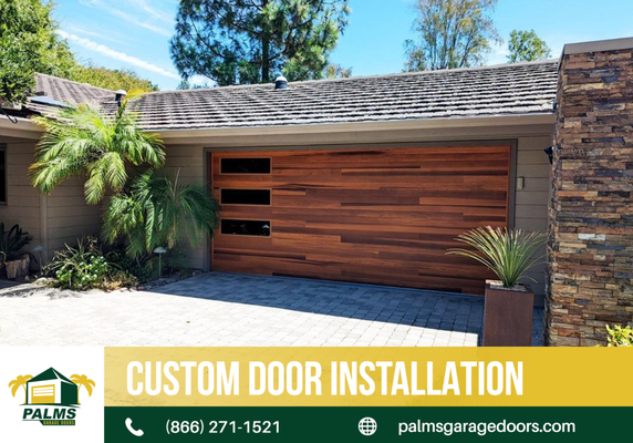 Custom Garage Door Installation - Looking for a reliable company in the Greater Bay Area for your garage door installation needs?
At Palms Garage Doors, we are dedicated to providing homes and businesses with stylish garage doors that will last for many years to come.
Whether your garage door is broken and beyond repair or you simply want to give your home or business a more modern appeal, installing a new garage door is always an exciting experience. From finding the best garage door to professionally installing it, let our team help you out through the whole process. We can work with you to create a custom garage door that suits your needs and preference. Custom Garage Door Installation - Looking for a reliable company in the Greater Bay Area for your garage door installation needs?
At Palms Garage Doors, we are dedicated to providing homes and businesses with stylish garage doors that will last for many years to come.
Whether your garage door is broken and beyond repair or you simply want to give your home or business a more modern appeal, installing a new garage door is always an exciting experience. From finding the best garage door to professionally installing it, let our team help you out through the whole process. We can work with you to create a custom garage door that suits your needs and preference.