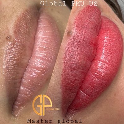 Bubble Lips blush - Want the perfect lips?  Global PMU is here to educate and help you select the right color to enhance the beauty of your lips.   Our Elite master will review your skin undertone and lip pigment color to provide you with the best solution.   Book with the best and take advantage of our summer special.  Call us at 626-559-4908