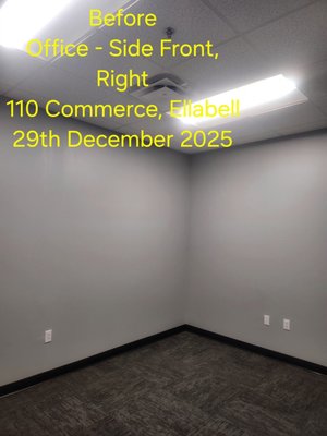 commercial building cleaning - This was a weekly cleaning project for a big company.