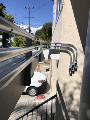 Meter pak installation - This new service was built for an apartment complex that was adding 4 new additional dueling units in their building. Meter pak installation - This new service was built for an apartment complex that was adding 4 new additional dueling units in their building.