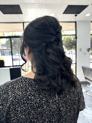 Hair Styling - Elevate your look with expert hair styling services at All That Hair in Irvine. From chic blowouts to stunning updos, our talented stylists are here to make your hair shine. Book your appointment today!