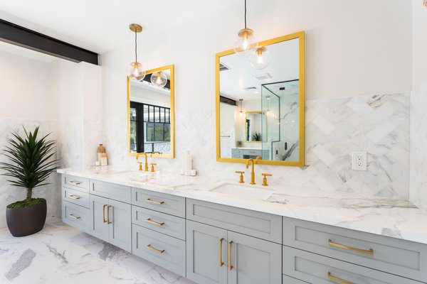 Coastal Modern Bathroom Remodel - By: All Things New - Coastal Modern Bathroom Remodel - By: All Things New Coastal Modern Bathroom Remodel - By: All Things New - Coastal Modern Bathroom Remodel - By: All Things New