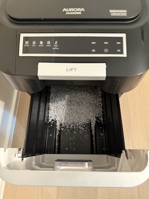 Shredding - Stacks of paper become tiny little shreds of paper. Shredding - Stacks of paper become tiny little shreds of paper.