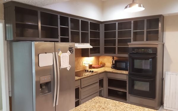 Cabinet Painting - We are able to repaint your old cabinets and make them look brand new. Call today! Cabinet Painting - We are able to repaint your old cabinets and make them look brand new. Call today!