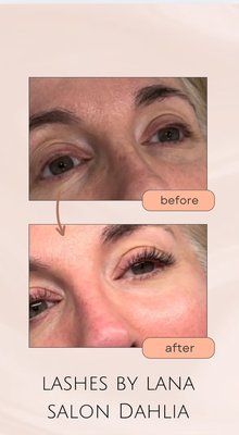 Lashes by Lana - Lash sets start at $140, refills $85 Lashes by Lana - Lash sets start at $140, refills $85
