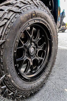 Wheels & Tires - Improve your drive performance or get a smoother ride with new wheels. Dealer Source provides both custom and aftermarket wheels. Choosing the right size wheel can be challenging, but our staff can help the process become so much easier by narrowing down the type and design of the wheel you want.
Don’t overlook your tires! Get tires that can handle your vehicle load and can deal with your daily drive. With your tires getting more and more worn out with each and every drive you make, be sure your safe with the latest and best tires on the market. We have off-road tires for any off-road adventure or tires to fit your daily driver needs. Give our staff a call for more information at: (210) 366-9919 Wheels & Tires - Improve your drive performance or get a smoother ride with new wheels. Dealer Source provides both custom and aftermarket wheels. Choosing the right size wheel can be challenging, but our staff can help the process become so much easier by narrowing down the type and design of the wheel you want.
Don’t overlook your tires! Get tires that can handle your vehicle load and can deal with your daily drive. With your tires getting more and more worn out with each and every drive you make, be sure your safe with the latest and best tires on the market. We have off-road tires for any off-road adventure or tires to fit your daily driver needs. Give our staff a call for more information at: (210) 366-9919