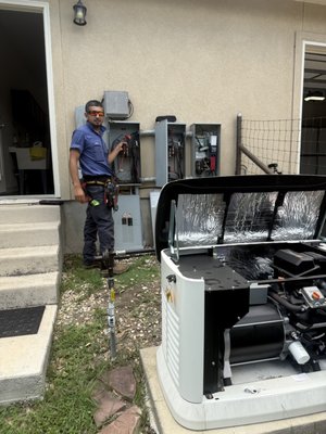 Generac Generator Service Call - Site Visit Summary – Generator Installation Issue
Customer reported issues with their recently installed generator system. The generator was installed by a non-Generac authorized dealer, and the customer has been unable to get in touch with that company.
APEX Electrical, A/C & Heating was called to the site to troubleshoot the system. Upon inspection, we found that the generator was not installed in accordance with Generac’s installation manual. Specifically:
The system requires two transfer switches for proper operation in this application, but only one was installed.
Load shedding devices were also required and not included in the original installation.
Due to these installation deficiencies, the system is not set up to operate safely or reliably under load. Generac Generator Service Call - Site Visit Summary – Generator Installation Issue
Customer reported issues with their recently installed generator system. The generator was installed by a non-Generac authorized dealer, and the customer has been unable to get in touch with that company.
APEX Electrical, A/C & Heating was called to the site to troubleshoot the system. Upon inspection, we found that the generator was not installed in accordance with Generac’s installation manual. Specifically:
The system requires two transfer switches for proper operation in this application, but only one was installed.
Load shedding devices were also required and not included in the original installation.
Due to these installation deficiencies, the system is not set up to operate safely or reliably under load.