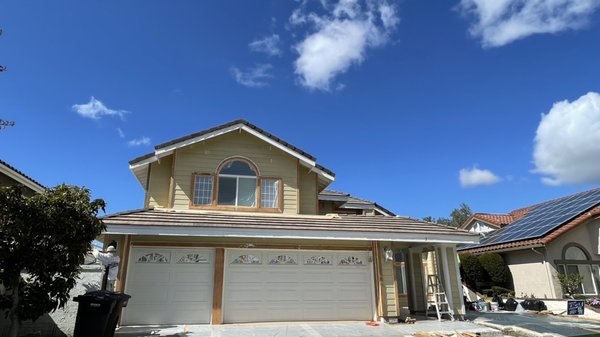 Exterior - This project is in Laguna Niguel.  We changed the color to look fresh…