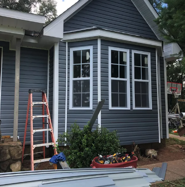 Siding & Gutter Installations - TRUST US WITH YOUR SIDING & GUTTER NEEDS
When you need siding and gutter services in Calhoun County, AL and Etowah County, AL it’s important to make sure that you have a good team on your side. That’s what we can offer at Heathcock Construction. Thanks to our decades of experience, we have built up a solid reputation for ourselves when it comes to delivering great work.
SIDING INSTALLATION
Your home's siding is way more important than you may realize. In addition to adding curb appeal to your home, quality siding also helps insulate your home, keeping it warm in the winter and cool in the summer. Therefore, whether it's time for new siding or an upgrade, you need a reliable contractor. That’s why we offer brand-new vinyl siding options.
GUTTER INSTALLATION
Gutters are an important part of your home. They are essential to protecting your home’s roof from structural damage as a direct result of water and debris building up. This could lead to costly repairs that you’ll want to avoid. Therefore, when you need a new gutter, we will assist with your installation and replacement needs. Siding & Gutter Installations - TRUST US WITH YOUR SIDING & GUTTER NEEDS
When you need siding and gutter services in Calhoun County, AL and Etowah County, AL it’s important to make sure that you have a good team on your side. That’s what we can offer at Heathcock Construction. Thanks to our decades of experience, we have built up a solid reputation for ourselves when it comes to delivering great work.
SIDING INSTALLATION
Your home's siding is way more important than you may realize. In addition to adding curb appeal to your home, quality siding also helps insulate your home, keeping it warm in the winter and cool in the summer. Therefore, whether it's time for new siding or an upgrade, you need a reliable contractor. That’s why we offer brand-new vinyl siding options.
GUTTER INSTALLATION
Gutters are an important part of your home. They are essential to protecting your home’s roof from structural damage as a direct result of water and debris building up. This could lead to costly repairs that you’ll want to avoid. Therefore, when you need a new gutter, we will assist with your installation and replacement needs.