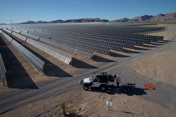 Solar Field Inspections - Solar fields, large or small all benefit from regular inspections.  We are FLIR certified for Infrared Inspections.