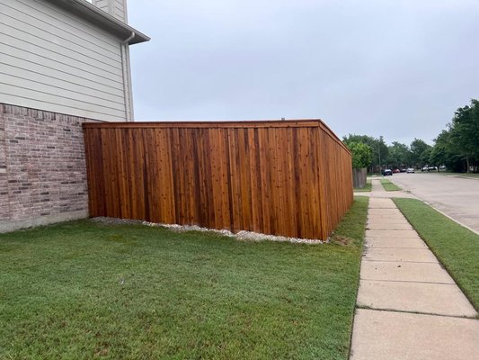 Wood Fences - Wooden fences are easy to install, versatile and visually appealing. Choose from a variety of lumber materials, fence styles and fence toppers.
