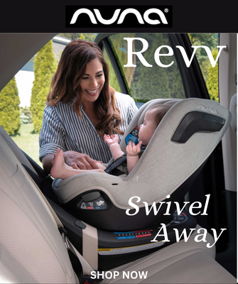 Nuna Revv Swivel Convertible Car Seat - The Nuna REVV rotating convertible car seat is ready to revolutionize your travel experience. One simple install then rotate the seat 360° effortlessly for a stress-free easy-in, easy-out between adventures. The REVV converts from a rear to forward-facing car seat as your little one grows from newborn up to 40 pounds. FREE installation with in store purchase. Nuna Revv Swivel Convertible Car Seat - The Nuna REVV rotating convertible car seat is ready to revolutionize your travel experience. One simple install then rotate the seat 360° effortlessly for a stress-free easy-in, easy-out between adventures. The REVV converts from a rear to forward-facing car seat as your little one grows from newborn up to 40 pounds. FREE installation with in store purchase.