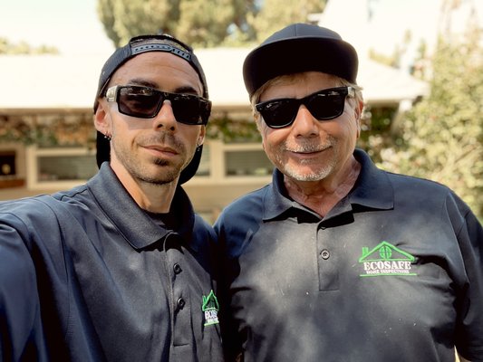 Ecosafe Family Owned Father & Son - Roger Bezansky: CEO/Owner/Founder/General Contractor/Inspector

Jesse Bezansky: Marketing/Accounting & Bookkeeping/Assistant