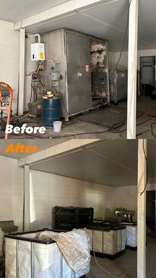 Commercial Junk Removal - Large ovens, industrial equipment, and other commercial junk removal.  Give us a call!