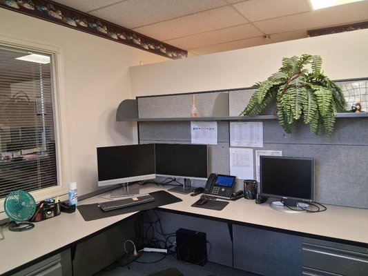 Recurring Office Clean! - No office is too small—we handle it all!
Keep your workspace looking fresh with our recurring Office Cleaning options. From desks and breakrooms to floors and high-touch areas, we show up, get it done, and help your team feel proud of where they work. Book your recurring clean today! Recurring Office Clean! - No office is too small—we handle it all!
Keep your workspace looking fresh with our recurring Office Cleaning options. From desks and breakrooms to floors and high-touch areas, we show up, get it done, and help your team feel proud of where they work. Book your recurring clean today!