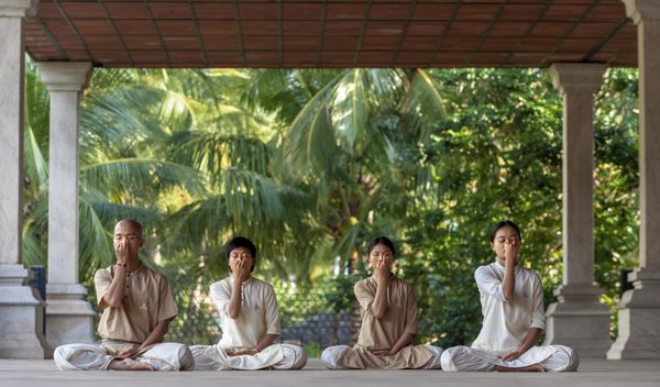 Yoga for Mental Health & Emotional Well-being - The prayanam practice cleanses the nadis – the pathways through which pranic energy flows – resulting in a balanced system and psychological wellbeing.

In yogic culture, all of existence is perceived as a web of sounds, with the fundamental sounds being "Aa," "Oo," and "Mm," collectively chanted as "Aum." Through this timeless and potent mantra, you will be initiated into a practice that activates and energizes different parts of the body, creating a resonating effect throughout the system. Regular practice brings peace, balance, and relief from various physical and mental ailments, fostering overall well-being.

*Participants must be 7 years of age or older 

Experience the profound impact of classical yoga on your inner balance:

🧠 Stabilizes Mind & Body – Cultivates mental clarity and emotional resilience.

🛡️ Boosts Immunity & Vitality – Strengthens weak constitutions and enhances overall health.

🌙 Eases Psychological Distress – Helps reduce excessive fear, restlessness, and disturbing dreams.

🎓 Reduces Attention Disorders – Especially beneficial for children facing focus or behavioral challenges.

⚖️ Brings Inner Balance – Aligns your thoughts, emotions, and actions.

☮️ Deep, Lasting Peace – Carry a sense of calm and stillness with you throughout the day.