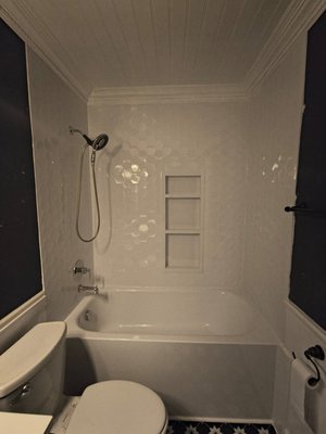 Bath Infinity Bathroom Remodel - Another Beautiful Bathroom Upgrade in Maryland Heights! 🛁✨
We recently had the pleasure of completing a full bathtub/shower combo installation for Mr. and Mrs. Lawson at their home in Maryland Heights, and the transformation turned out fantastic!
Along with the new tub and shower combo, the Lawsons also chose to update their bathroom flooring. To ensure a seamless, professional finish, we carefully removed the vanity and toilet, installed the new flooring underneath, and then reinstalled everything perfectly aligned and secure. This extra step ensures not only a cleaner look—but a longer-lasting result.
This project was a full refresh that brought both style and functionality into their space, and we couldn’t be happier with how it turned out. Most importantly, the Lawsons are thrilled with their new bathroom, which is what matters most to us.
✅ New bathtub & shower combo
✅ Brand-new flooring
✅ Vanity & toilet removed and reinstalled
✅ Clean, professional craftsmanship
Congratulations, Mr. and Mrs. Lawson, on your beautiful new bathroom! Thank you for trusting Bath Infinity with your home. We truly appreciate your business! Bath Infinity Bathroom Remodel - Another Beautiful Bathroom Upgrade in Maryland Heights! 🛁✨
We recently had the pleasure of completing a full bathtub/shower combo installation for Mr. and Mrs. Lawson at their home in Maryland Heights, and the transformation turned out fantastic!
Along with the new tub and shower combo, the Lawsons also chose to update their bathroom flooring. To ensure a seamless, professional finish, we carefully removed the vanity and toilet, installed the new flooring underneath, and then reinstalled everything perfectly aligned and secure. This extra step ensures not only a cleaner look—but a longer-lasting result.
This project was a full refresh that brought both style and functionality into their space, and we couldn’t be happier with how it turned out. Most importantly, the Lawsons are thrilled with their new bathroom, which is what matters most to us.
✅ New bathtub & shower combo
✅ Brand-new flooring
✅ Vanity & toilet removed and reinstalled
✅ Clean, professional craftsmanship
Congratulations, Mr. and Mrs. Lawson, on your beautiful new bathroom! Thank you for trusting Bath Infinity with your home. We truly appreciate your business!
