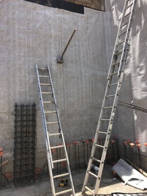 Waterproofing at New Construction Apartments - Hanover 2020 - In these photos you will see WICR performing below grade waterproofing at lagging walls. Waterproofing at New Construction Apartments - Hanover 2020 - In these photos you will see WICR performing below grade waterproofing at lagging walls.