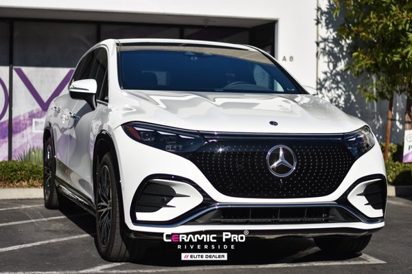 Mercedes EQS: Ceramic Pro Ultimate Armor Lifetime Warranty - This 2023 Mercedes EQS received our Ultimate Armor package which is only available through Ceramic Pro Elite Dealers.

We did a full exterior detail and paint correction. Then this EQS received our Tier 1 Full Front End Paint Protection Film package. We wrapped the front bumper, full hood, full fenders, mirrors, headlights, doors edges, and luggage strip with our Kavaca Ceramic Coating clear bra. From there we applied 3 layers of our Ceramic Pro Ion coating to the entire vehicle - paint, clear bra, wheels, glass, and exterior trims.

Our ultimate Armor Package is backed by a lifetime warranty on all exterior surfaces.