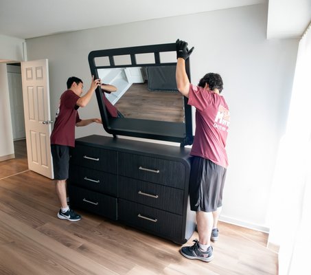Residential Moving & Furniture Assembly - Moving is more than transporting boxes. Our team carefully disassembled, protected, transported, and reassembled this bedroom furniture, making sure every piece was placed exactly where the customer wanted it.

From large bed frames and dressers to mattresses and mirrors, we handle each item with care to help make moving day as smooth as possible. Once everything arrived safely, we completed the furniture assembly so the room was ready to use before we left.

Whether you need a full residential move, furniture assembly, or white-glove moving services, Better Call Moving provides reliable, professional service throughout Massachusetts.

Services included:

Residential moving
Furniture disassembly & assembly
Bed frame assembly
Mattress setup
Careful furniture protection
In-home furniture placement

Request a quote today for your next move.