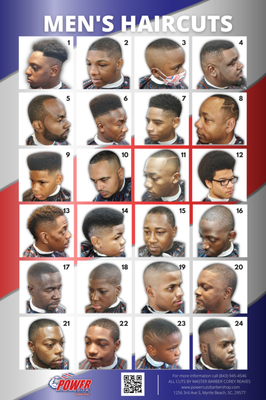 Power up at Power Cutz Barber Shop - These services were provided by the Power Cutz Barber Shop staff! Power up at Power Cutz Barber Shop - These services were provided by the Power Cutz Barber Shop staff!