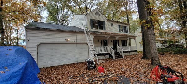 Mold an algae removal - This house had a lot of mold an algae , We took our time to bring this home back ,with curb appeal. Mold an algae removal - This house had a lot of mold an algae , We took our time to bring this home back ,with curb appeal.