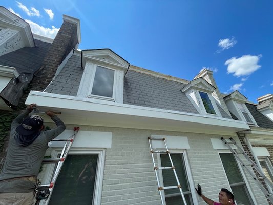 Soffit Installation - Family Owned & Operated company with more than 30 years of experience. We specialize in Roof Repairs and Roof Replacements, as well as skylight installations & gutter replacements. Call or text for a free estimate today! (202) 860-9007 Soffit Installation - Family Owned & Operated company with more than 30 years of experience. We specialize in Roof Repairs and Roof Replacements, as well as skylight installations & gutter replacements. Call or text for a free estimate today! (202) 860-9007